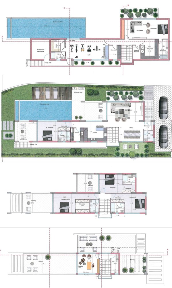7 chambres Villa à Paphos, Chypre No. 64517