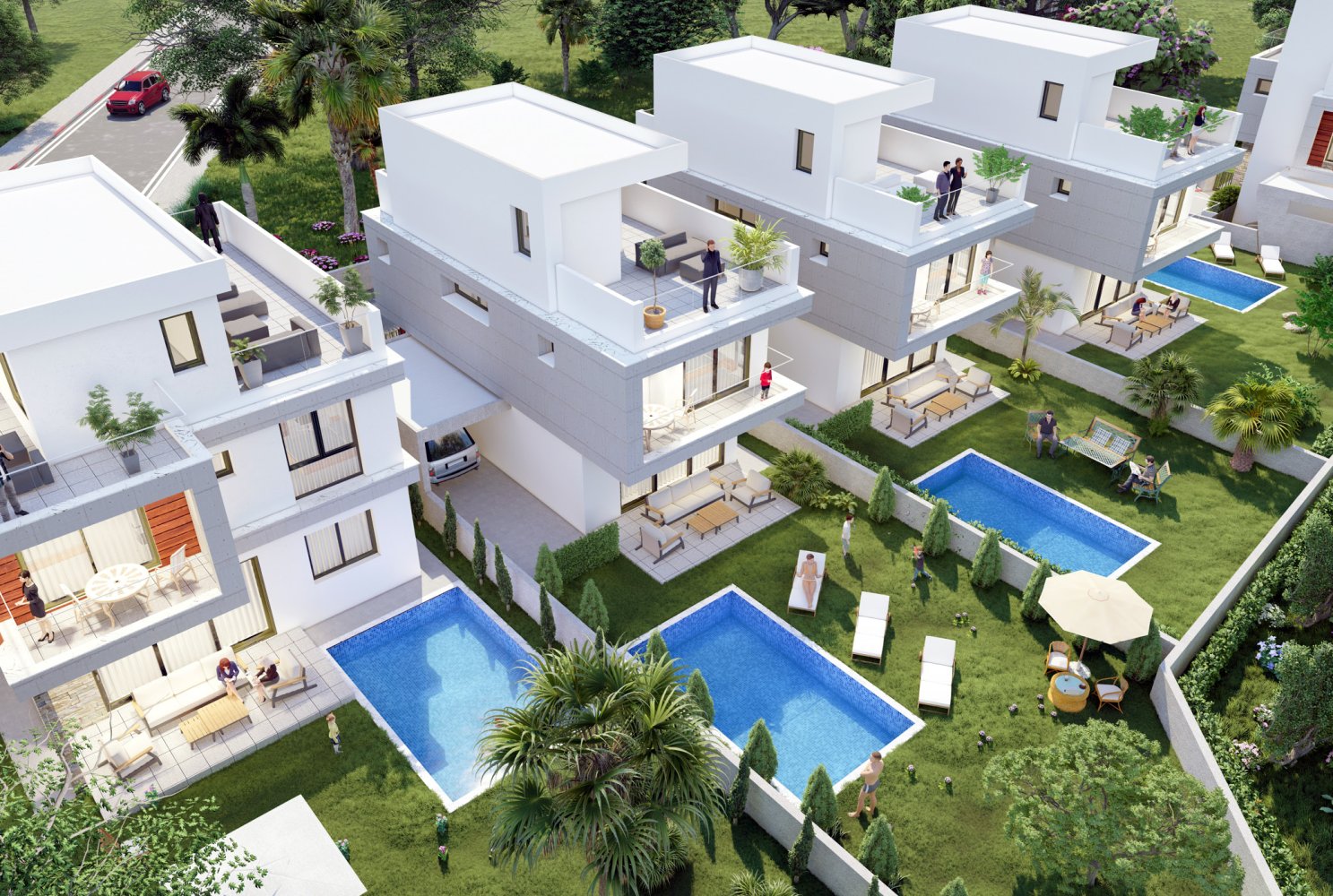 4 bedrooms Villa in Agios Tychonas, Limassol, Cyprus No. 61994