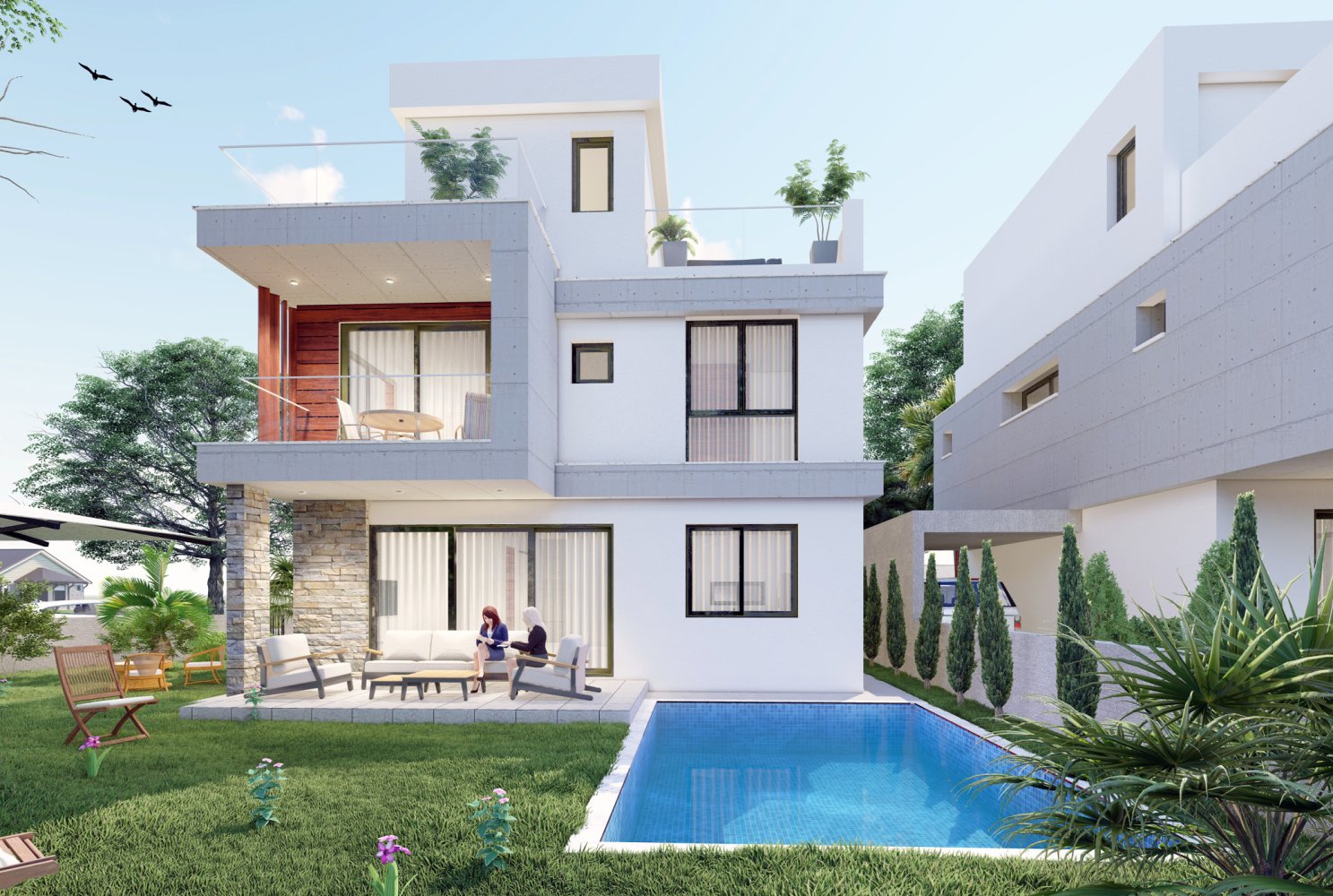 4 bedrooms Villa in Agios Tychonas, Limassol, Cyprus No. 61994