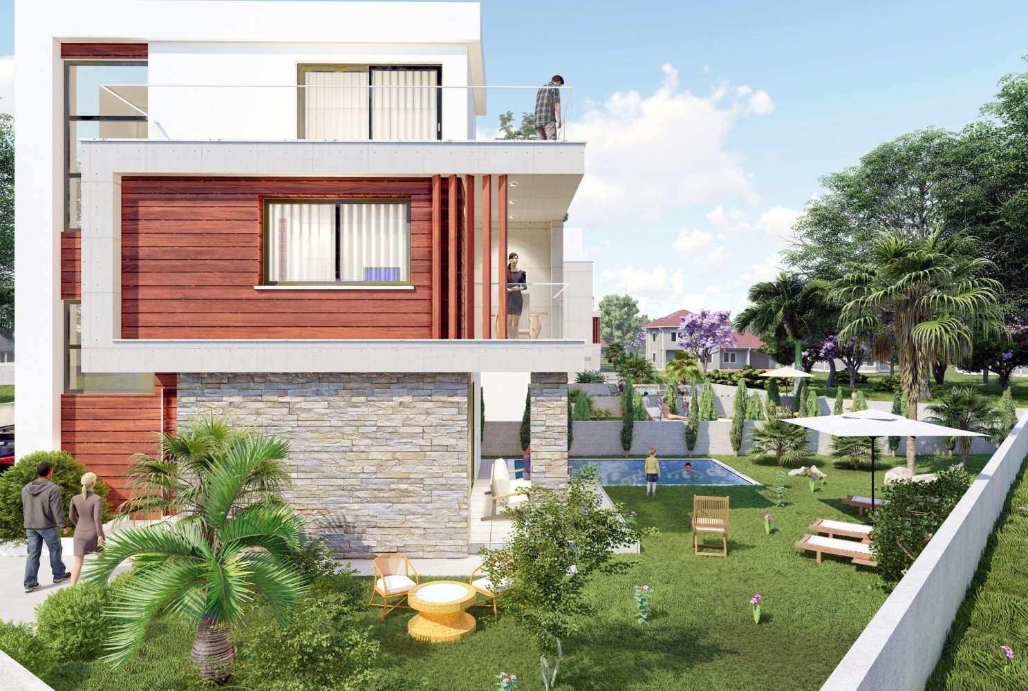 4 bedrooms Villa in Agios Tychonas, Limassol, Cyprus No. 61994