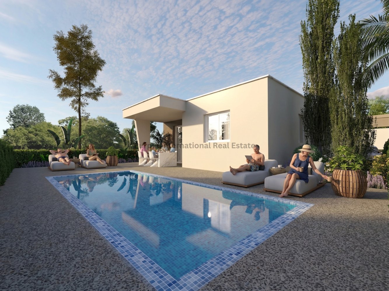 3 dormitorios Bungalow en Xylofagou, Larnaka, Chipre No. 58979