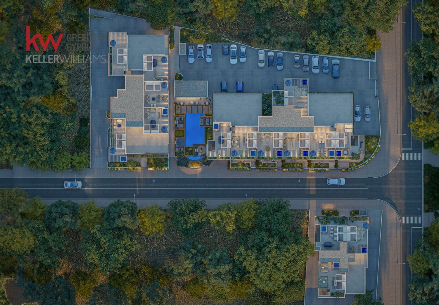 Квартира с 1 спальней в Ливадия, Ларнака, Кипр № 40380