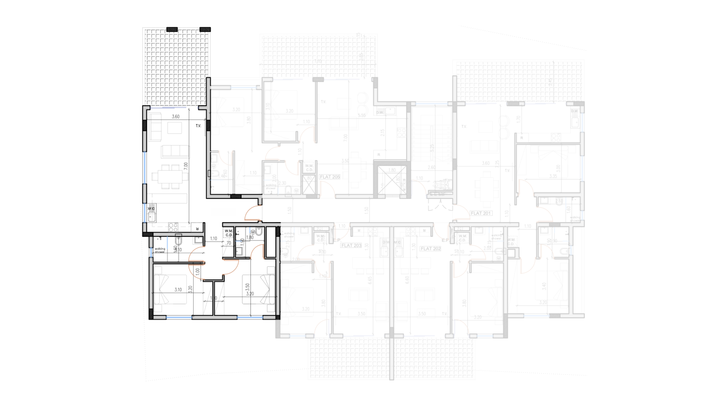 2 dormitorios Apartamento en Larnaca, Larnaka, Chipre No. 65413