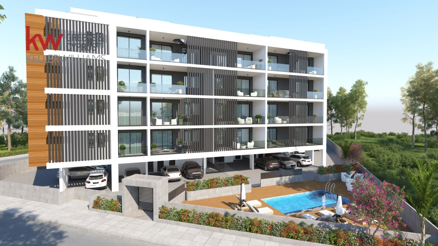 3 dormitorios Apartamento en Larnaca, Larnaka, Chipre No. 60179