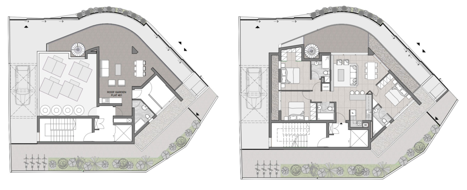 3 bedrooms Penthouse in Larnaca, Larnaka, Cyprus No. 64390