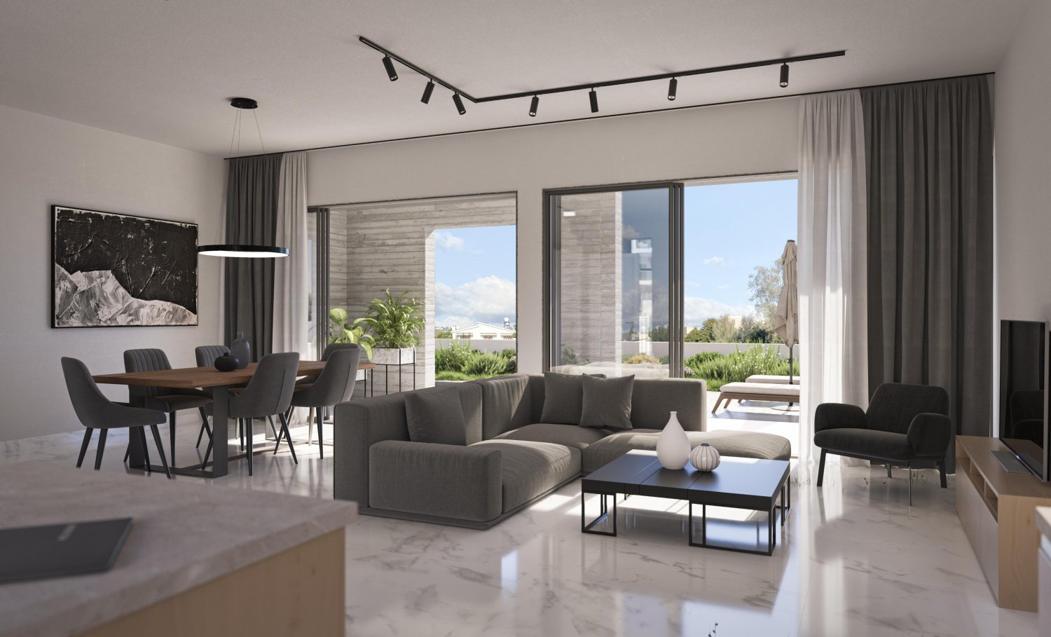 2 chambres Appartement à Paphos, Chypre No. 65161