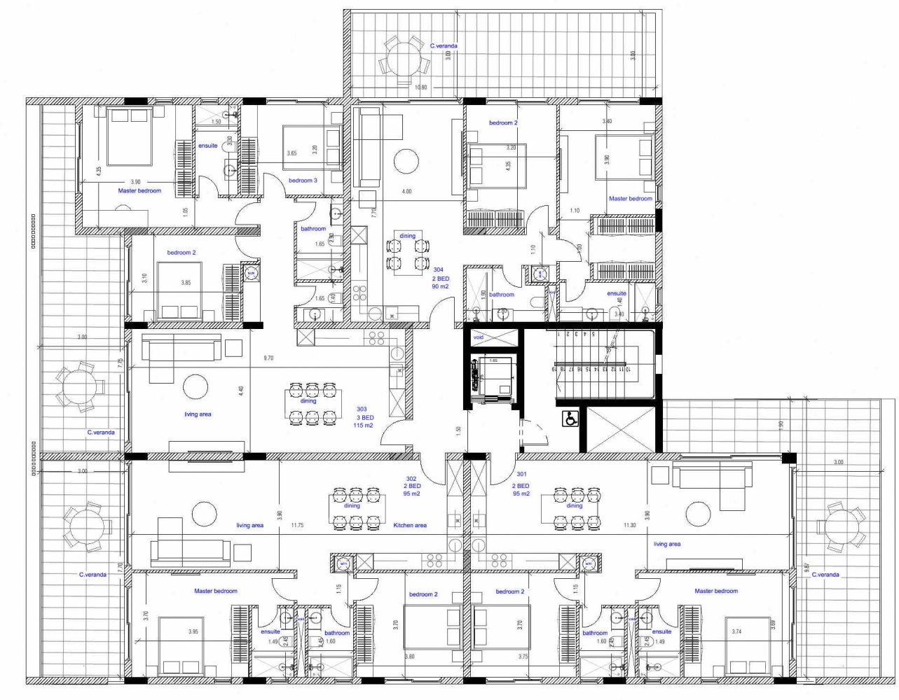 3 chambres Appartement à Paphos, Chypre No. 63447