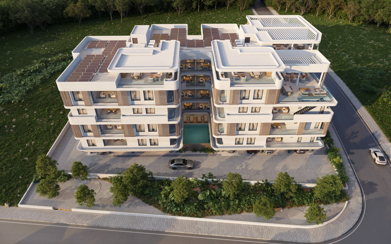 1 dormitorio Apartamento en Larnaca, Larnaka, Chipre No. 65015