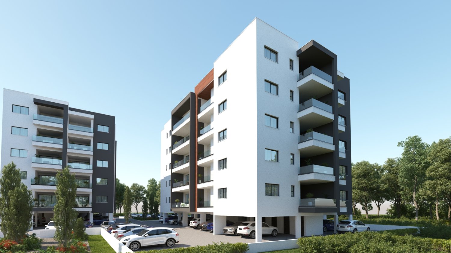 Квартира с 2 спальнями в Лимассол, Лимасол, Кипр № 65227