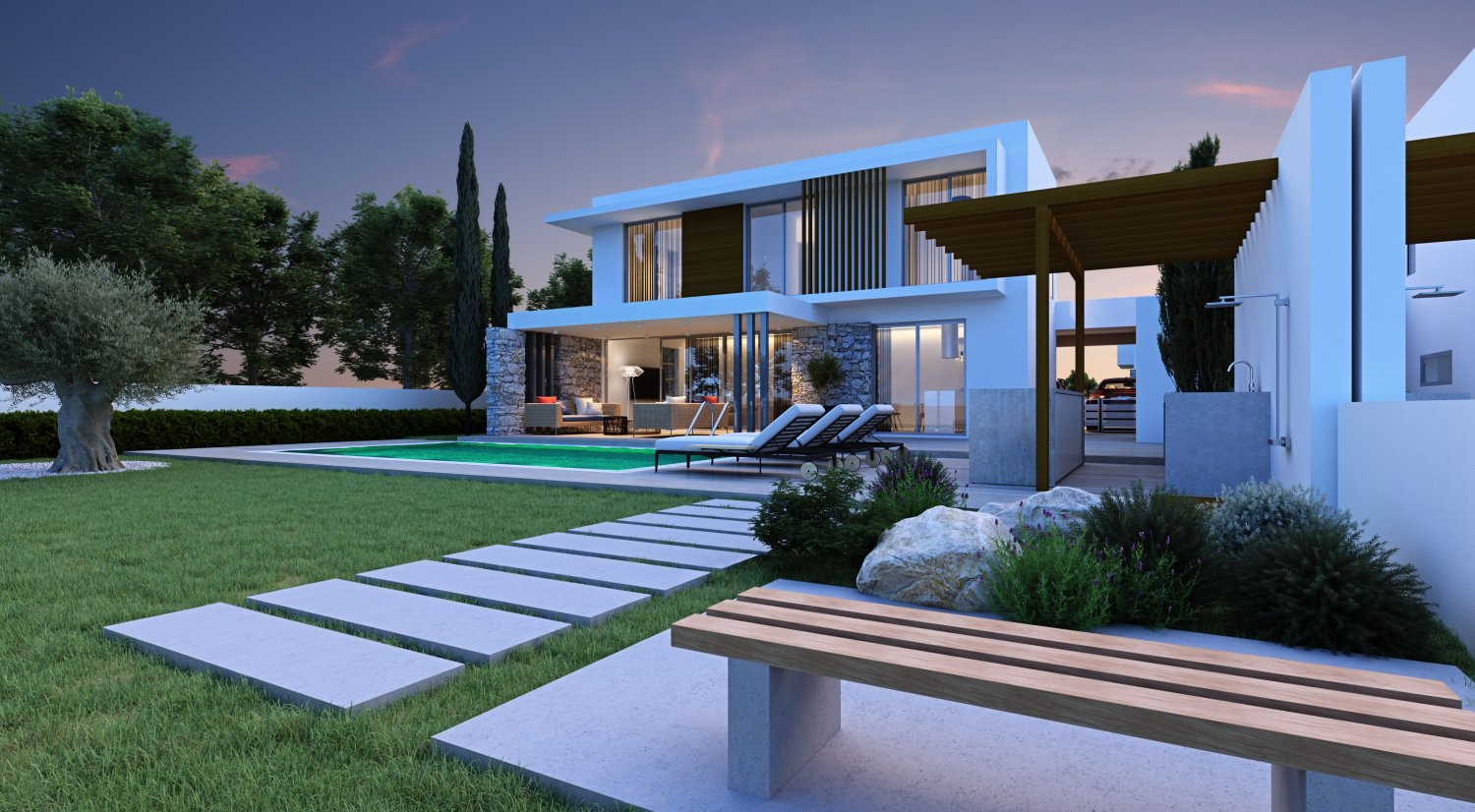 4 bedrooms Villa in Pervolia, Larnaka, Cyprus No. 63042