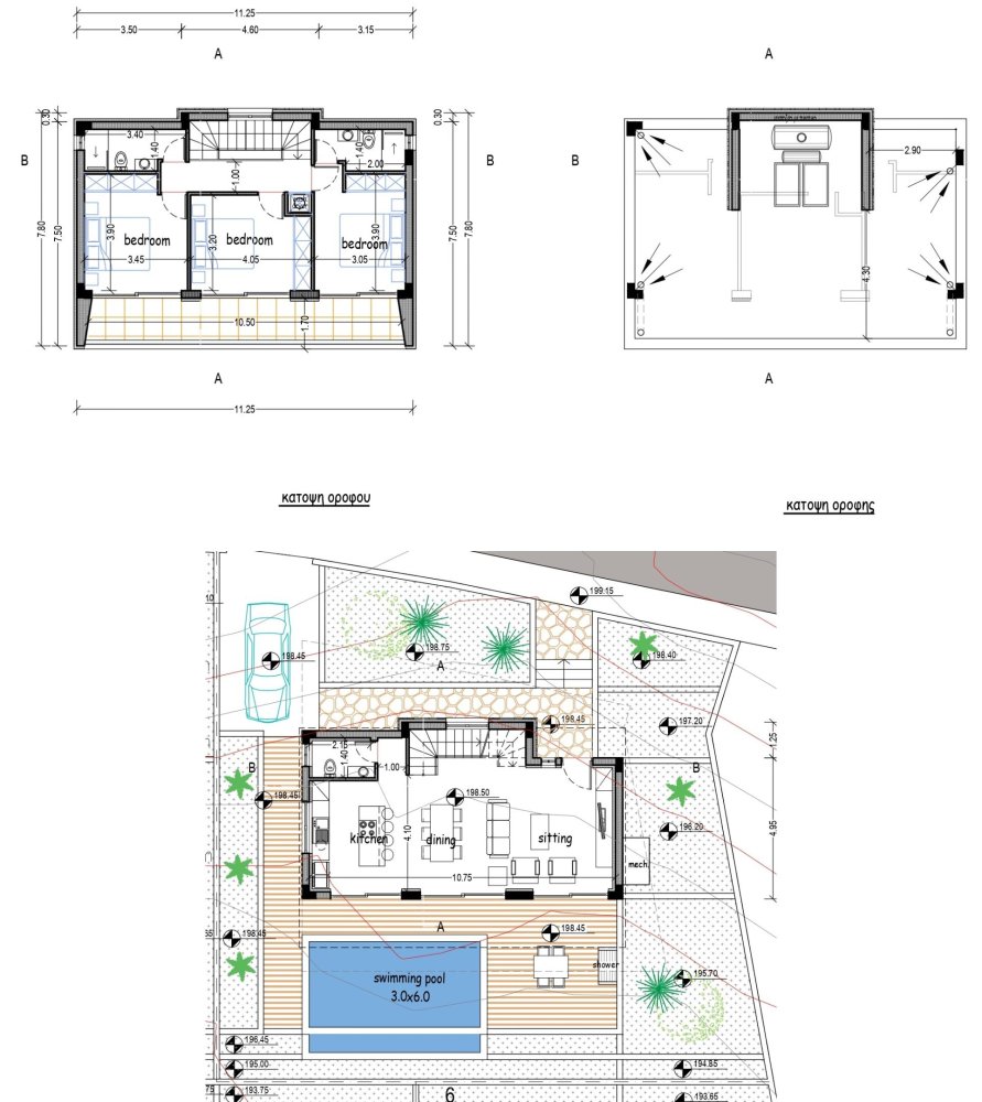 3 chambres Villa à Paphos, Chypre No. 65209