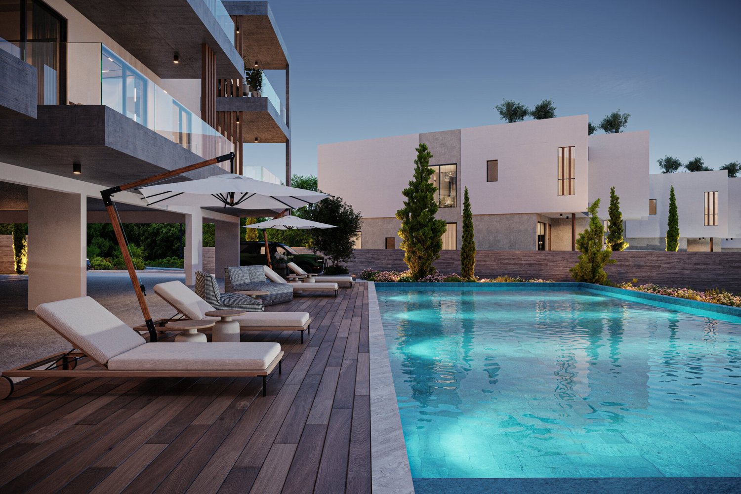 2 dormitorios Apartamento en Chloraka, Paphos, Chipre No. 58964