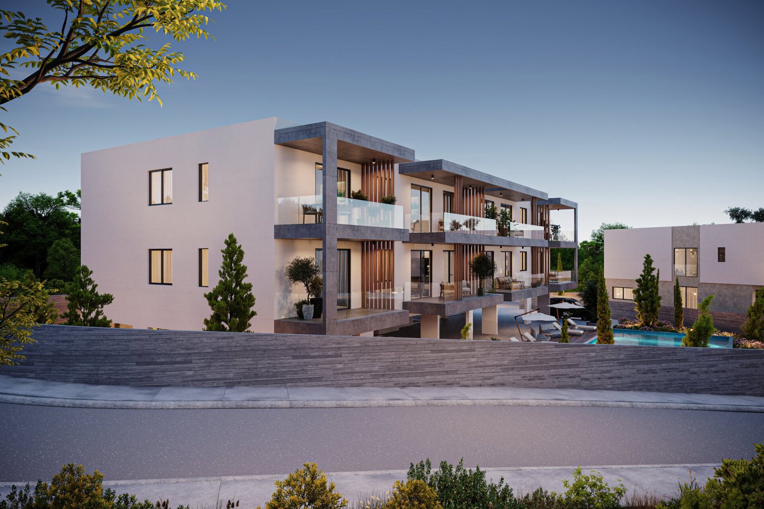 2 dormitorios Apartamento en Chloraka, Paphos, Chipre No. 58964
