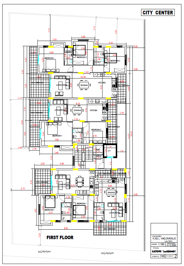 3 bedrooms Apartment in Paphos, Cyprus No. 65181