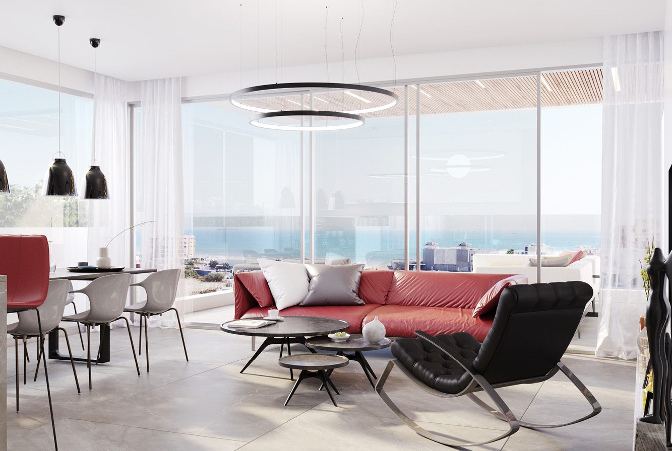 3 dormitorios Apartamento en Larnaca, Larnaka, Chipre No. 65261