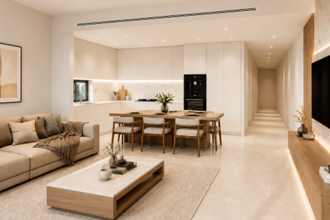 3 dormitorios Apartamento en Geroskípou, Paphos, Chipre No. 60686