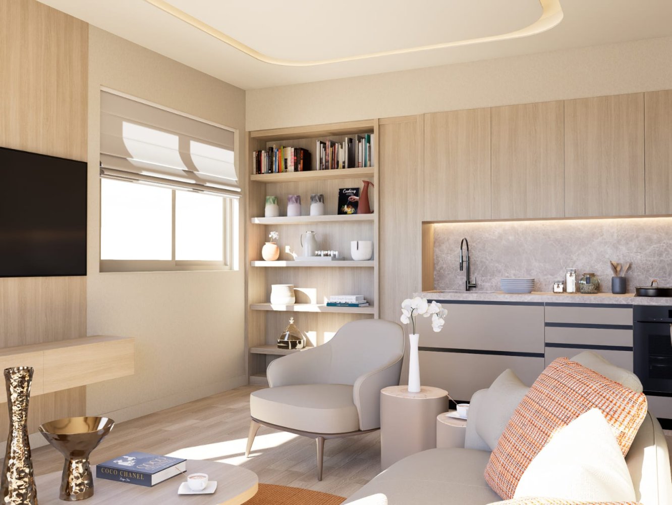 2 bedrooms Apartment in Larnaca, Larnaka, Cyprus No. 62581