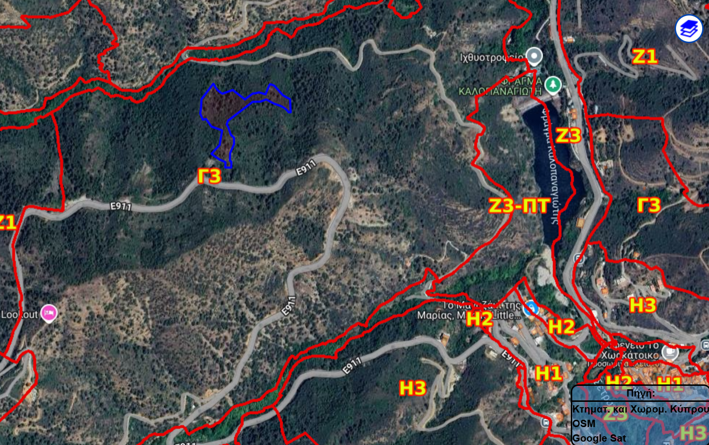 16723m2 Land in Kalopanayiotis, Nicosia, Cyprus No. 61413