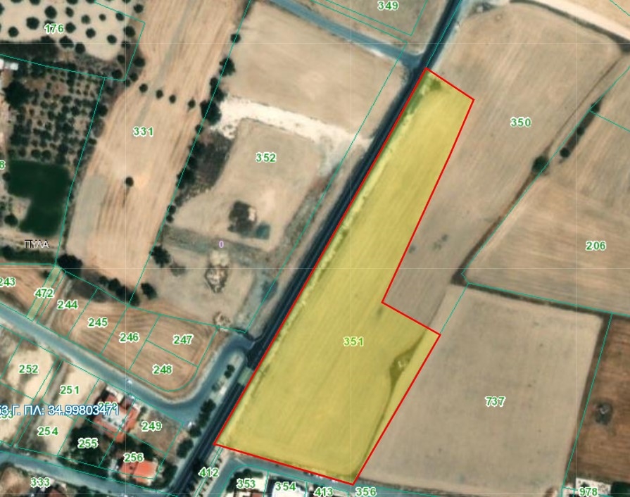 12487m2 Land in Pyla, Larnaka, Cyprus No. 40297