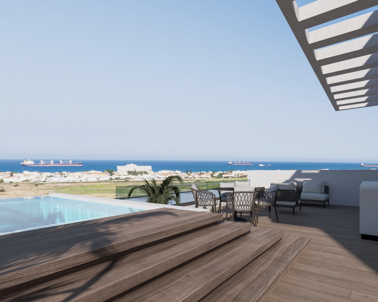 3 chambres Appartement à Larnaca, Larnaka, Chypre No. 65383