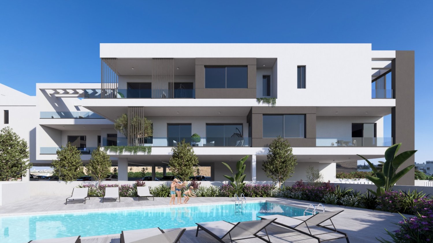 3 chambres Appartement à Larnaca, Larnaka, Chypre No. 65383