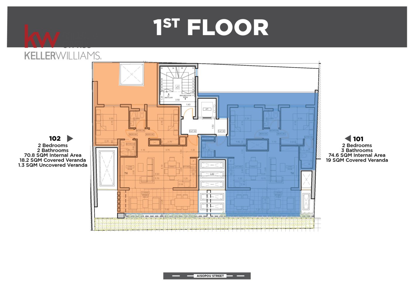 2 bedrooms Apartment in Larnaca, Larnaka, Cyprus No. 63272