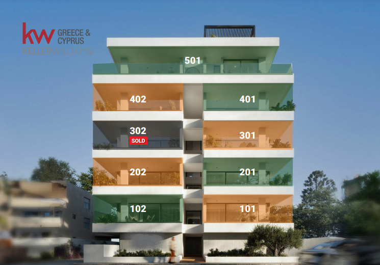 2 dormitorios Apartamento en Larnaca, Larnaka, Chipre No. 63316