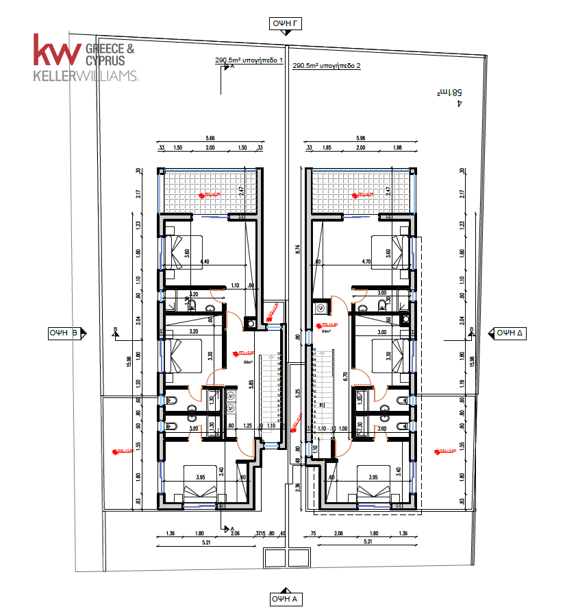 Вилла с 3 спальнями в Арадипу, Ларнака, Кипр № 40519