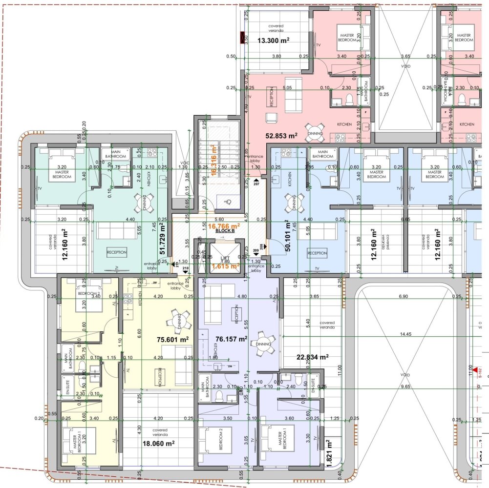 2 dormitorios Apartamento en Larnaca, Larnaka, Chipre No. 65014