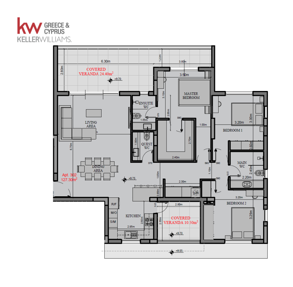 3 bedrooms Apartment in Strovolos, Nicosia, Cyprus No. 61607