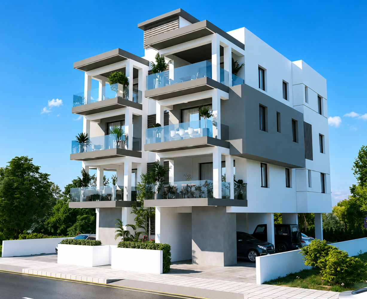 2 dormitorios Apartamento en Deryneia, Ammochostos, Chipre No. 63143