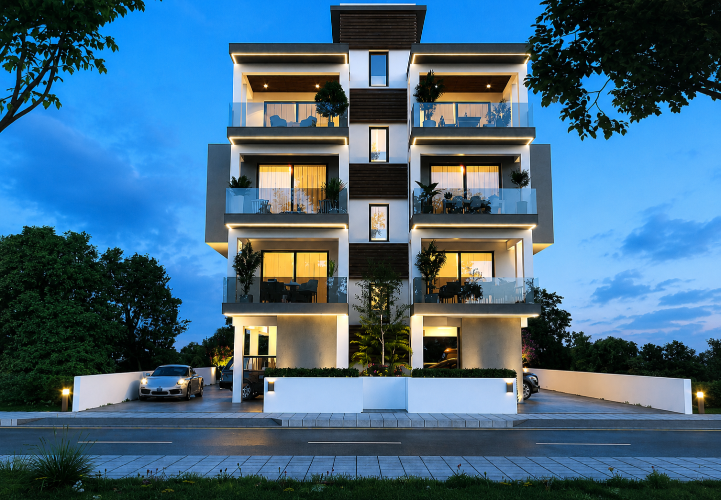 2 dormitorios Apartamento en Deryneia, Ammochostos, Chipre No. 63139
