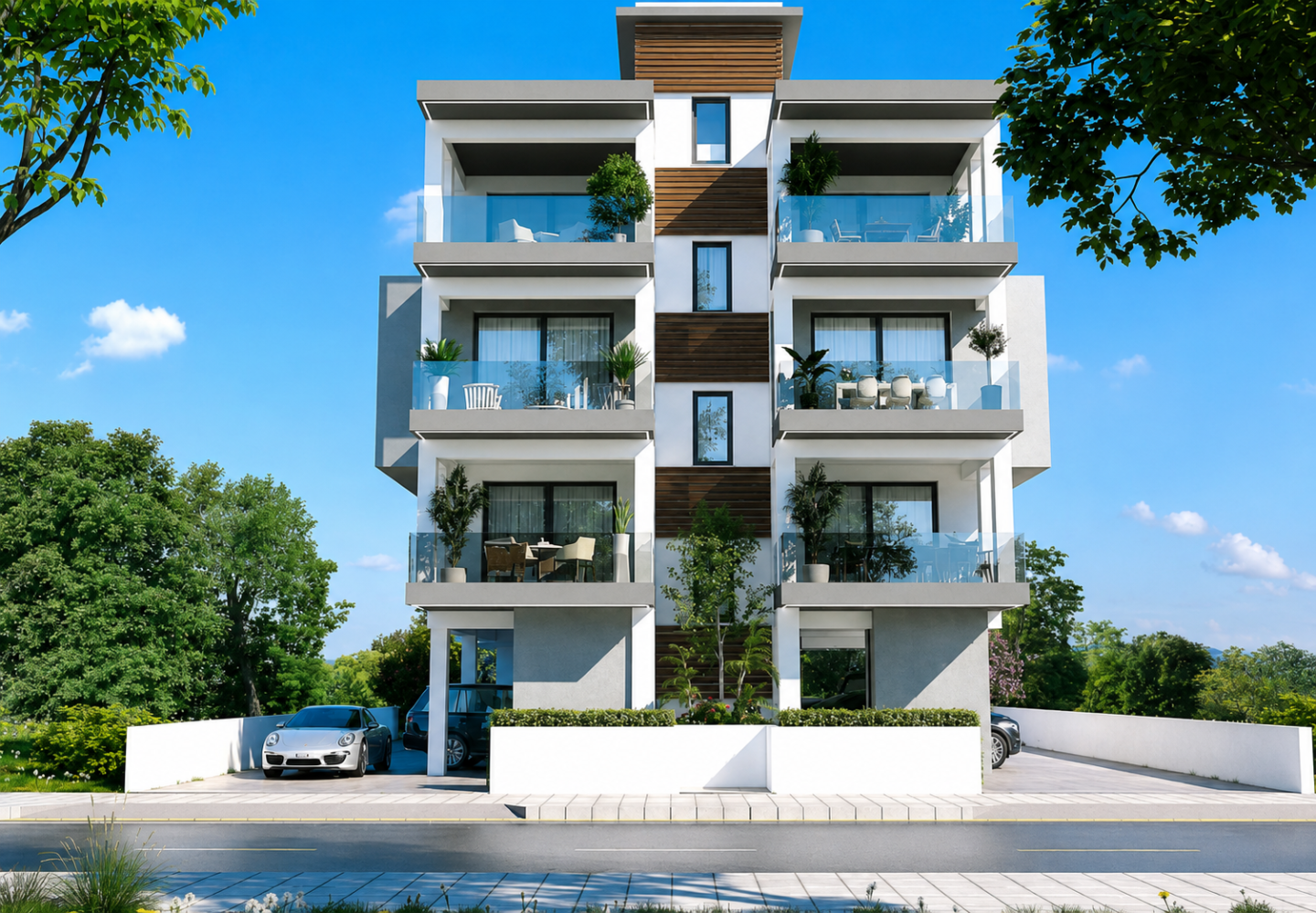 2 dormitorios Apartamento en Deryneia, Ammochostos, Chipre No. 63139