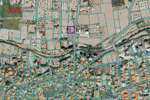Земельный участок 1100м2 в Арадипу, Ларнака, Кипр № 39755