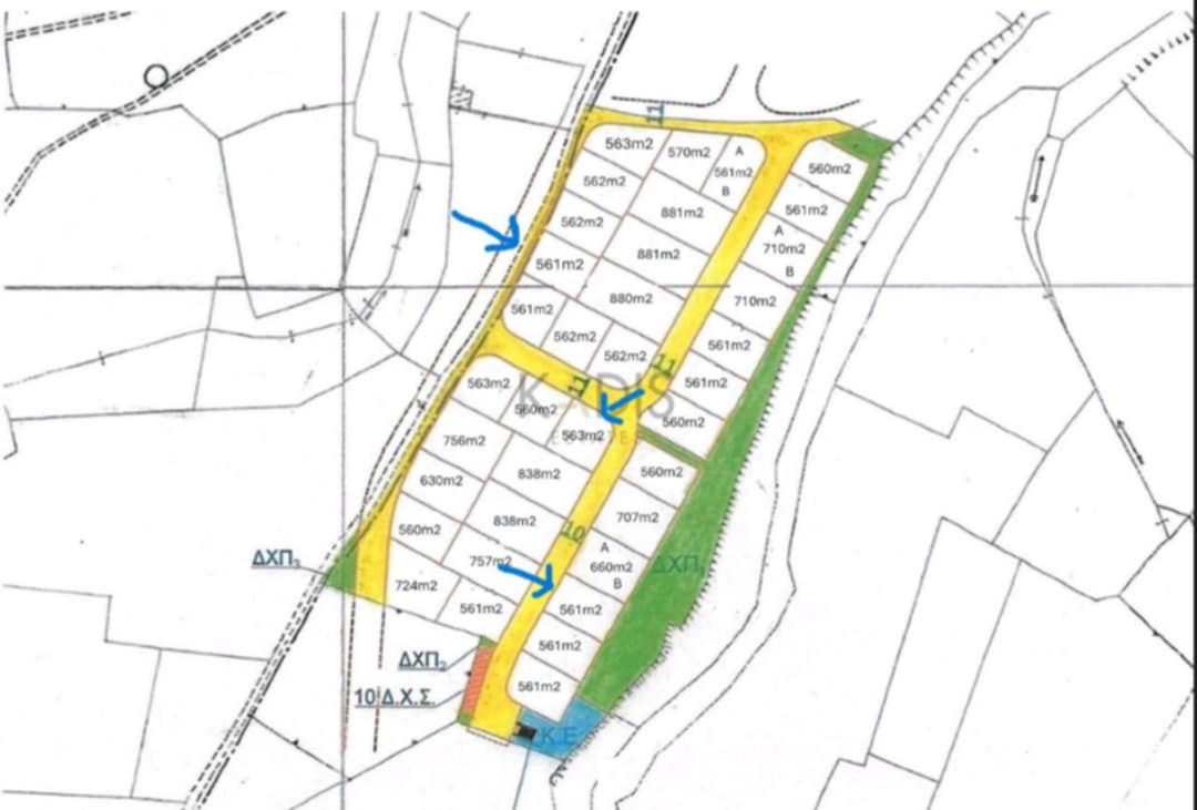 563m2 Terrain à Geri, Nicosia, Chypre No. 62134