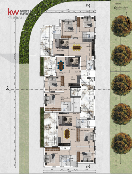 2 bedrooms Apartment in Livadia, Larnaka, Cyprus No. 40649