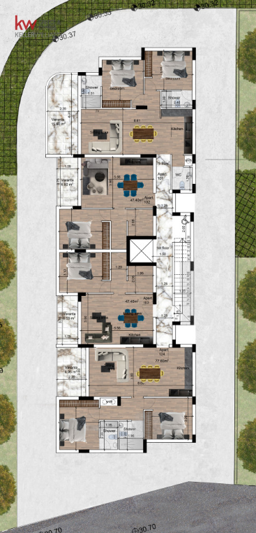 2 bedrooms Apartment in Livadia, Larnaka, Cyprus No. 40649