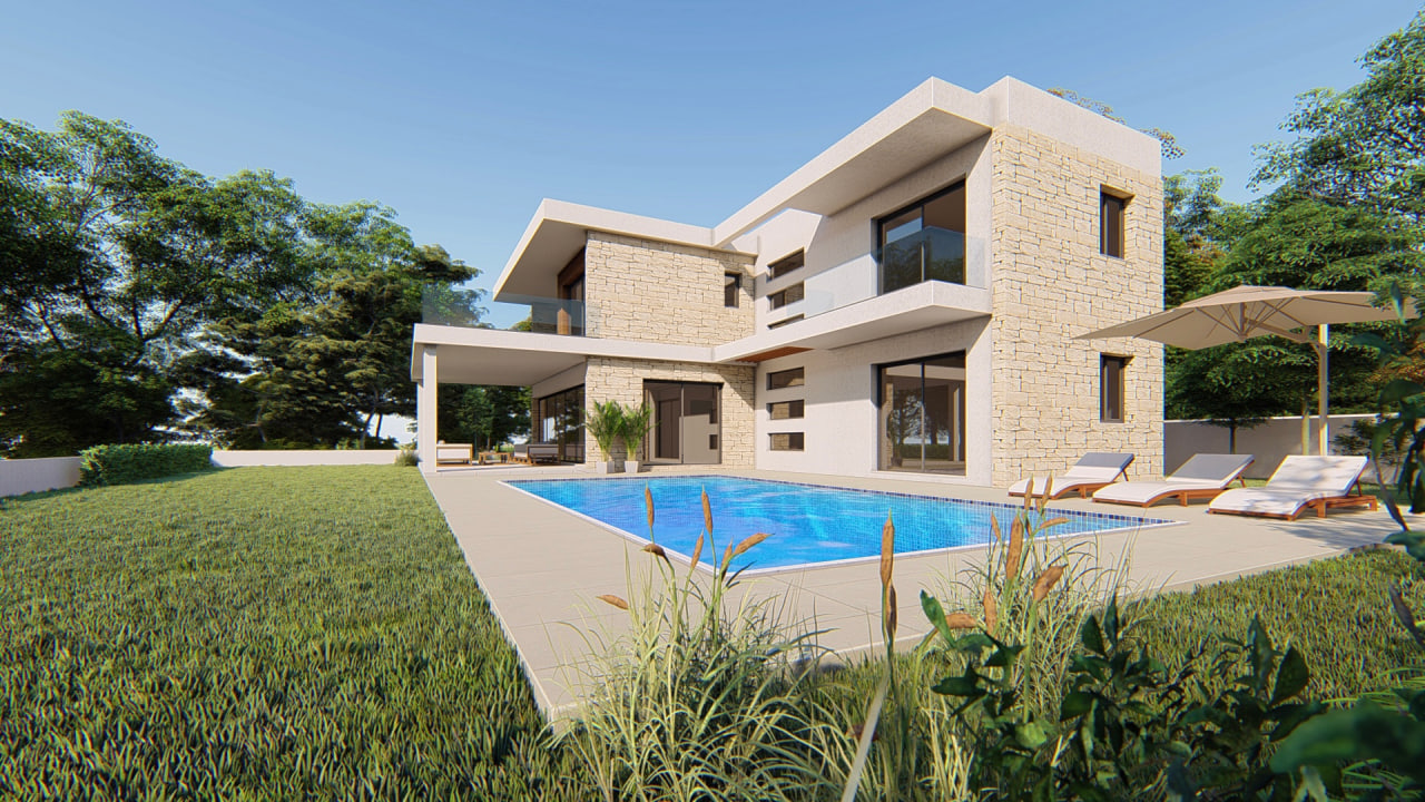 4 chambres Villa à Paphos, Chypre No. 64651