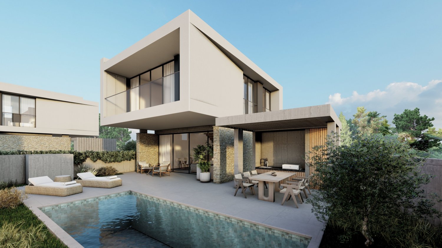 3 dormitorios Villa en Geroskípou, Paphos, Chipre No. 60443