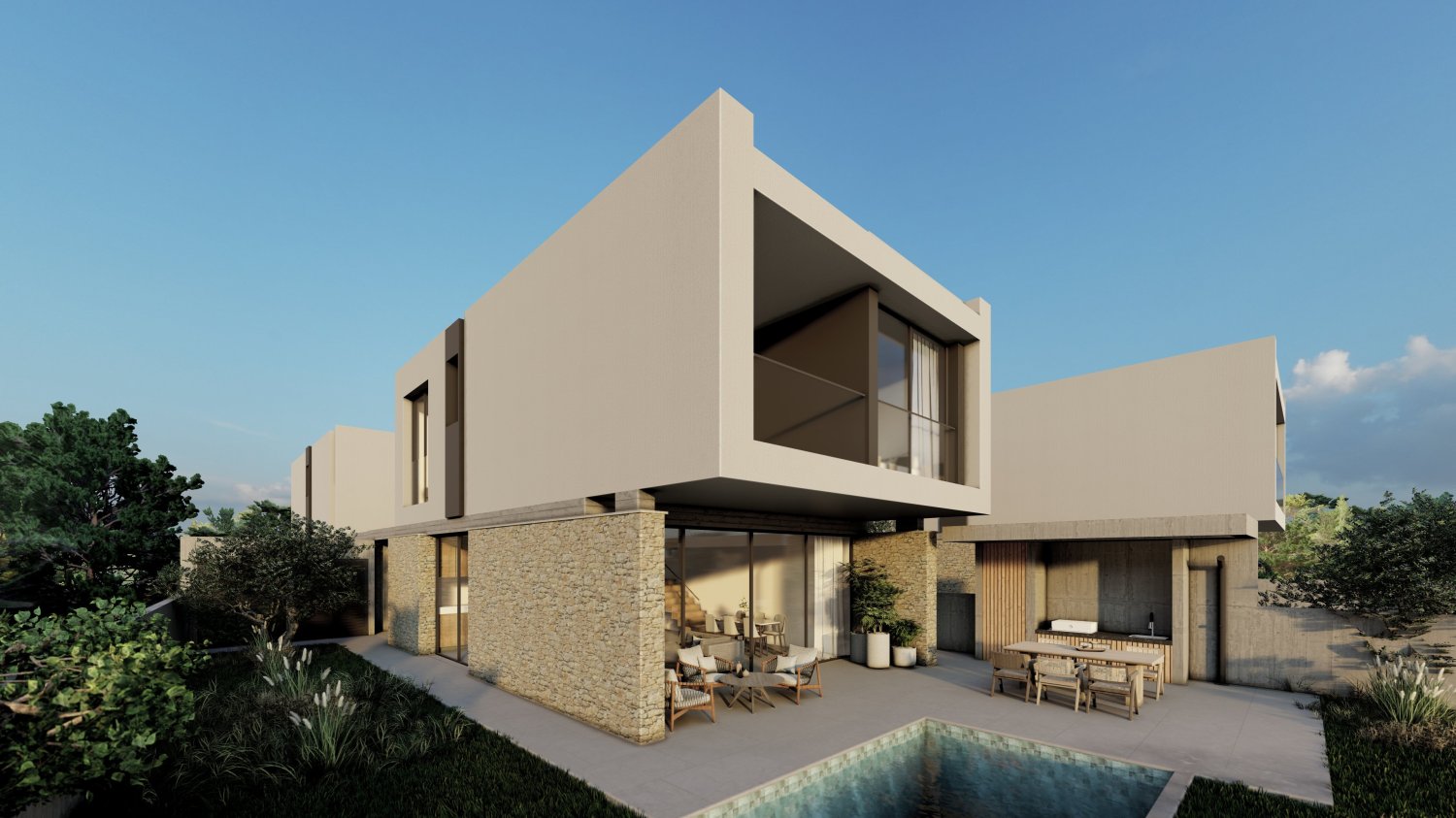 3 dormitorios Villa en Geroskípou, Paphos, Chipre No. 60443