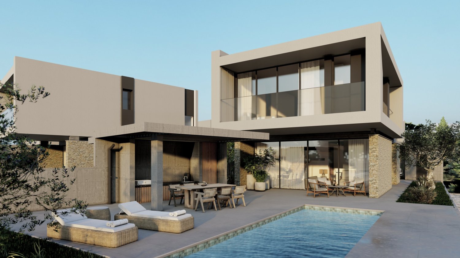 3 dormitorios Villa en Geroskípou, Paphos, Chipre No. 60443
