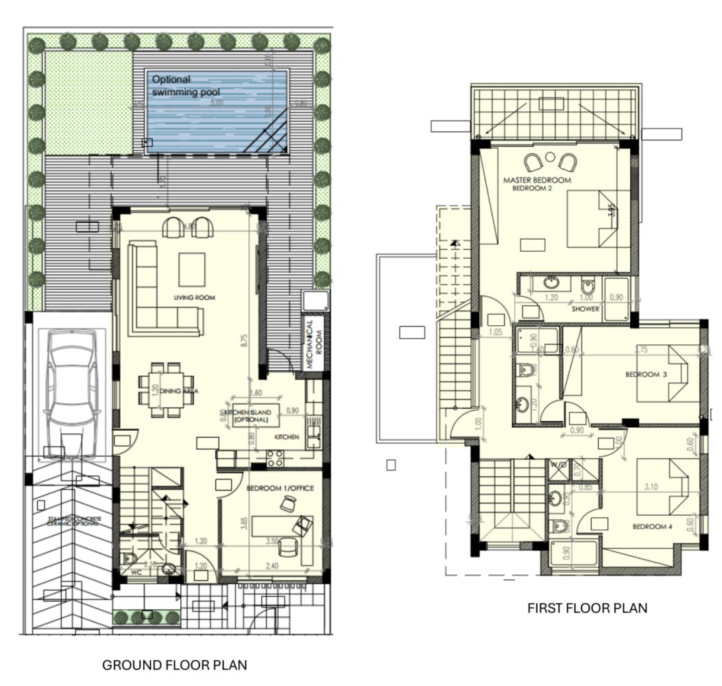 4 bedrooms Villa in Larnaca, Larnaka, Cyprus No. 64383