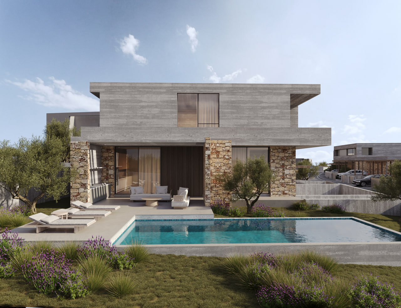 4 chambres Villa à Paphos, Chypre No. 64773
