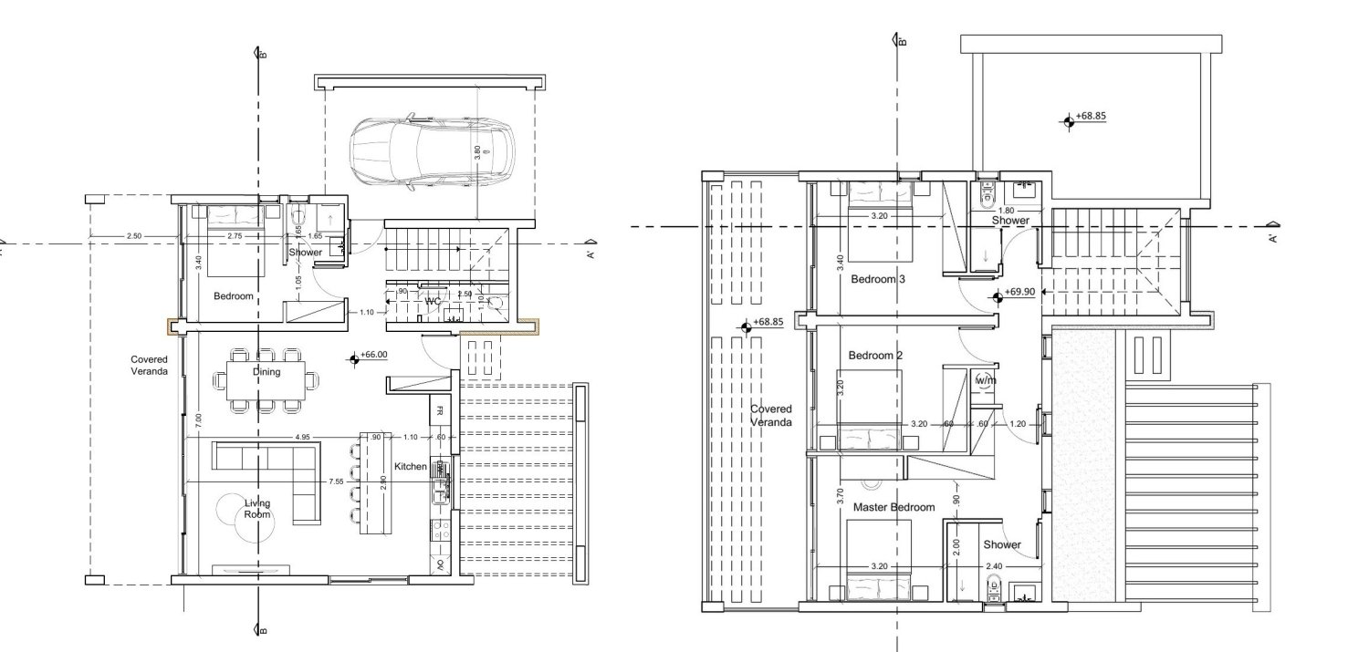 4 chambres Villa à Paphos, Chypre No. 63716