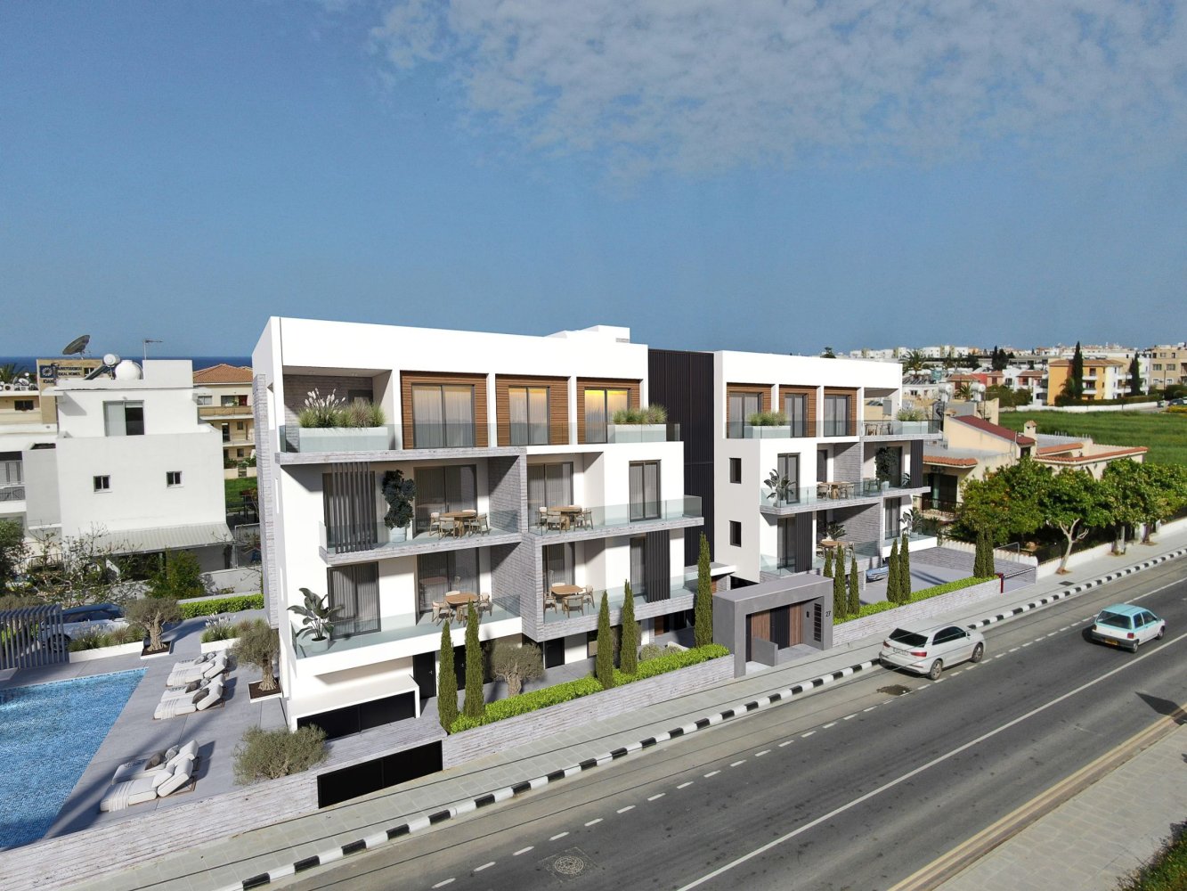 3 bedrooms Penthouse in Paphos, Cyprus No. 61029
