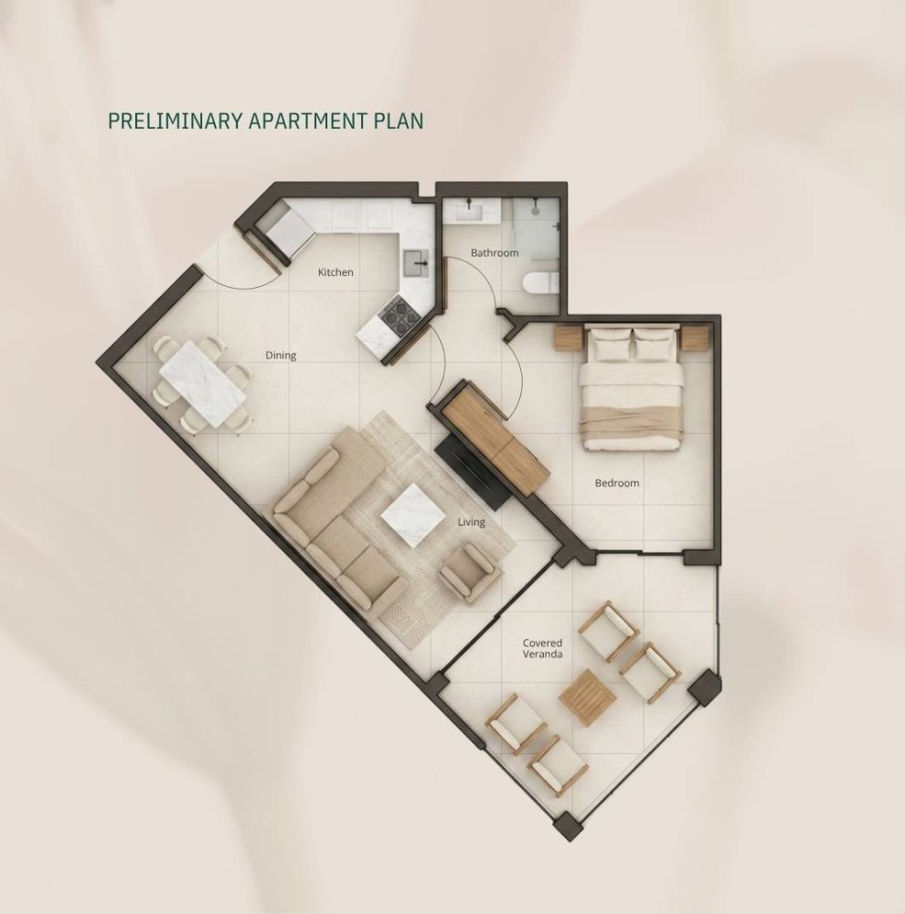 2 chambres Appartement à Paphos, Chypre No. 63561