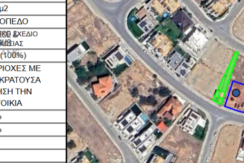 Земельный участок 528м2 в Лакатамия, Никосия, Кипр № 40094