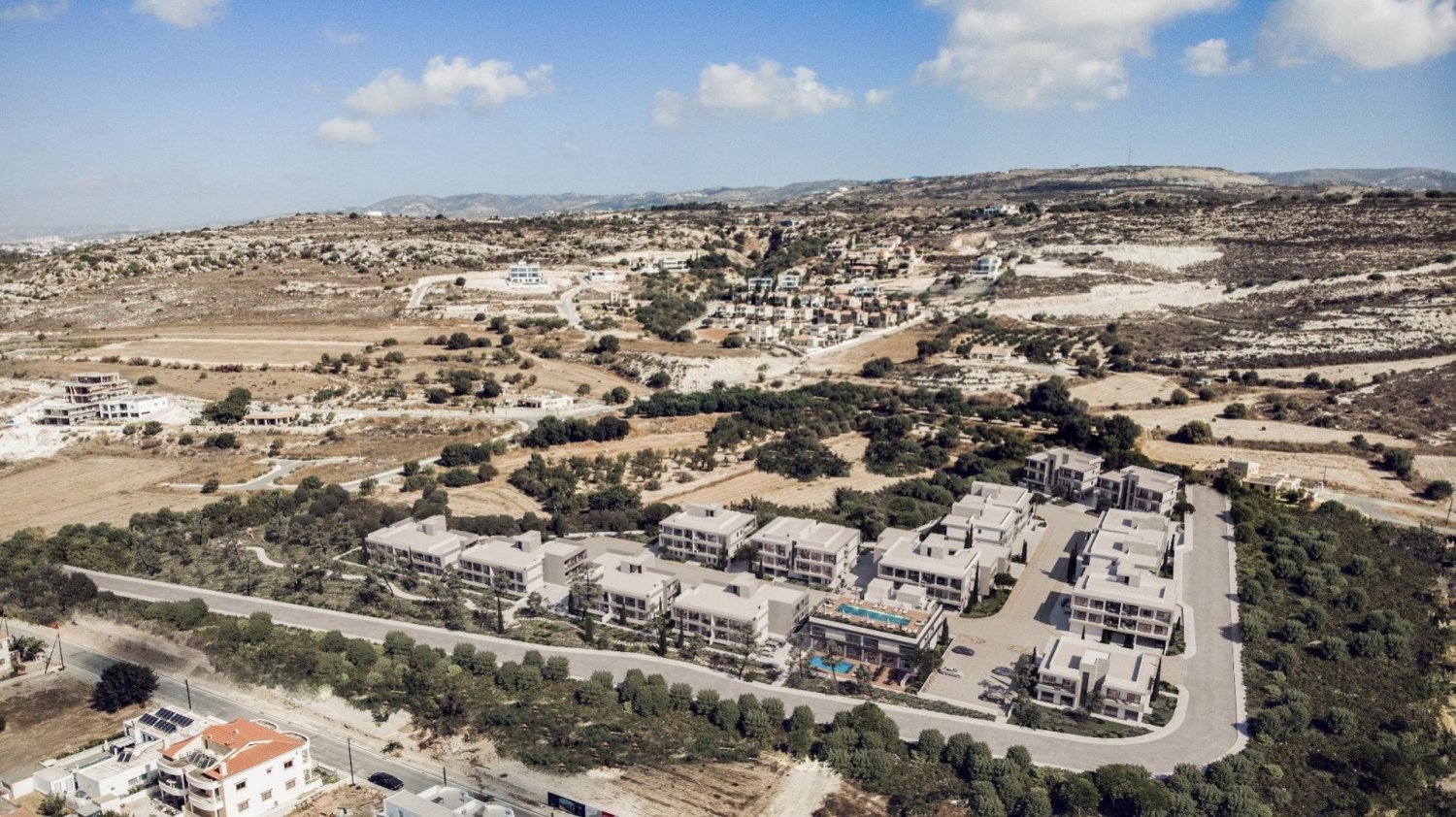 3 dormitorios Apartamento en Geroskípou, Paphos, Chipre No. 61100