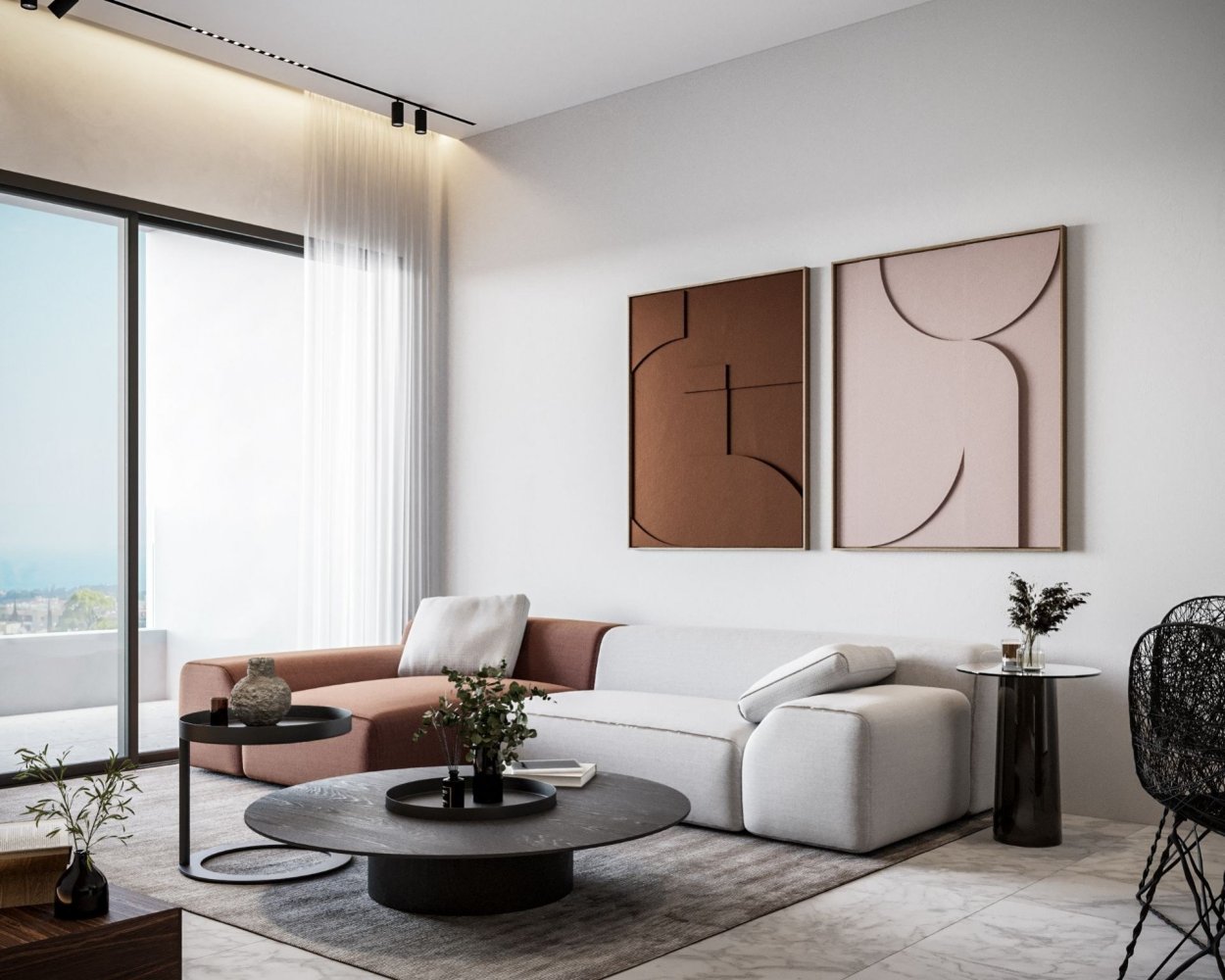 3 dormitorios Apartamento en Geroskípou, Paphos, Chipre No. 61100