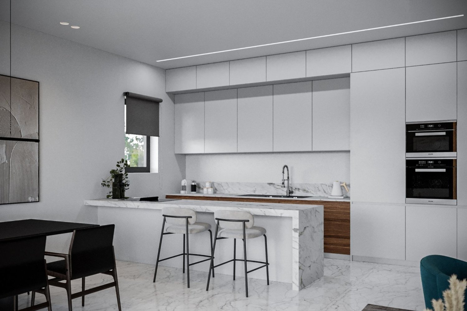 3 dormitorios Apartamento en Geroskípou, Paphos, Chipre No. 61100